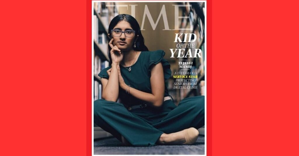 Tejasvi Manoj Time's kid of the year