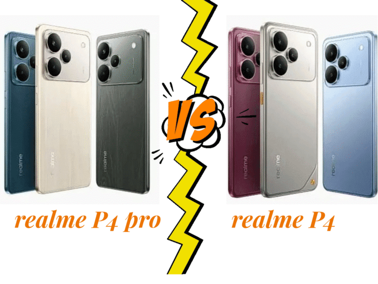 Realme P4 vs P4 Pro detailed comparision