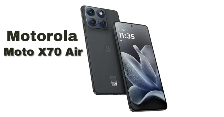 Moto X70 Air: 50MP Camera, 68W Charging Under ₹30,000