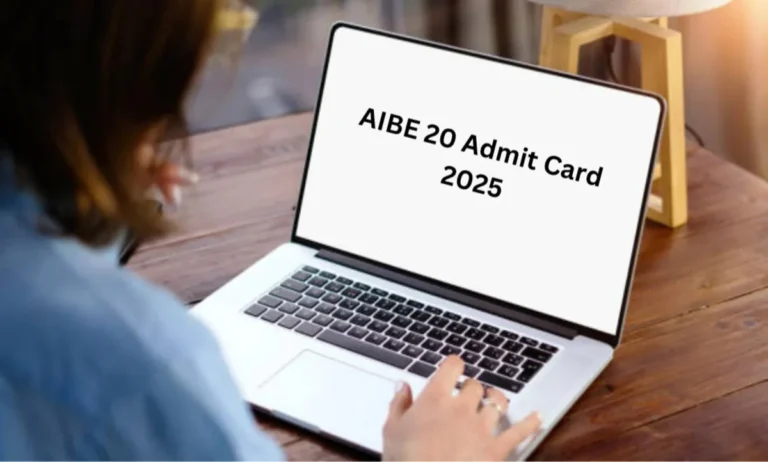 AIBE 20 Admit Card 2025 Released: Download Hall Ticket at allindiabarexamination.com