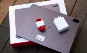 OnePlus Pad 4 launched, flagship tablet in Dune Glow color.