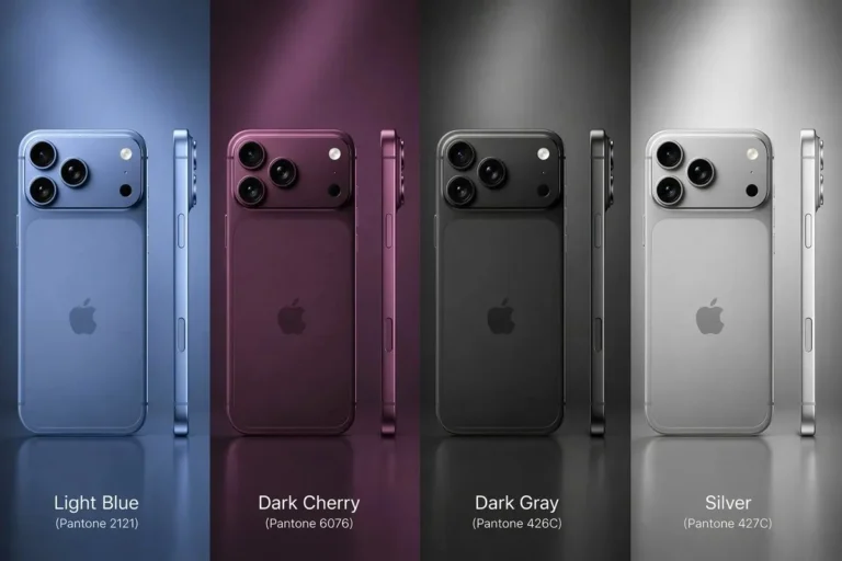 iPhone 18 Pro Max Leaks: 2nm A20 Chip, New ‘Dark Cherry’ Color, and DSLR-Grade Camera Revealed